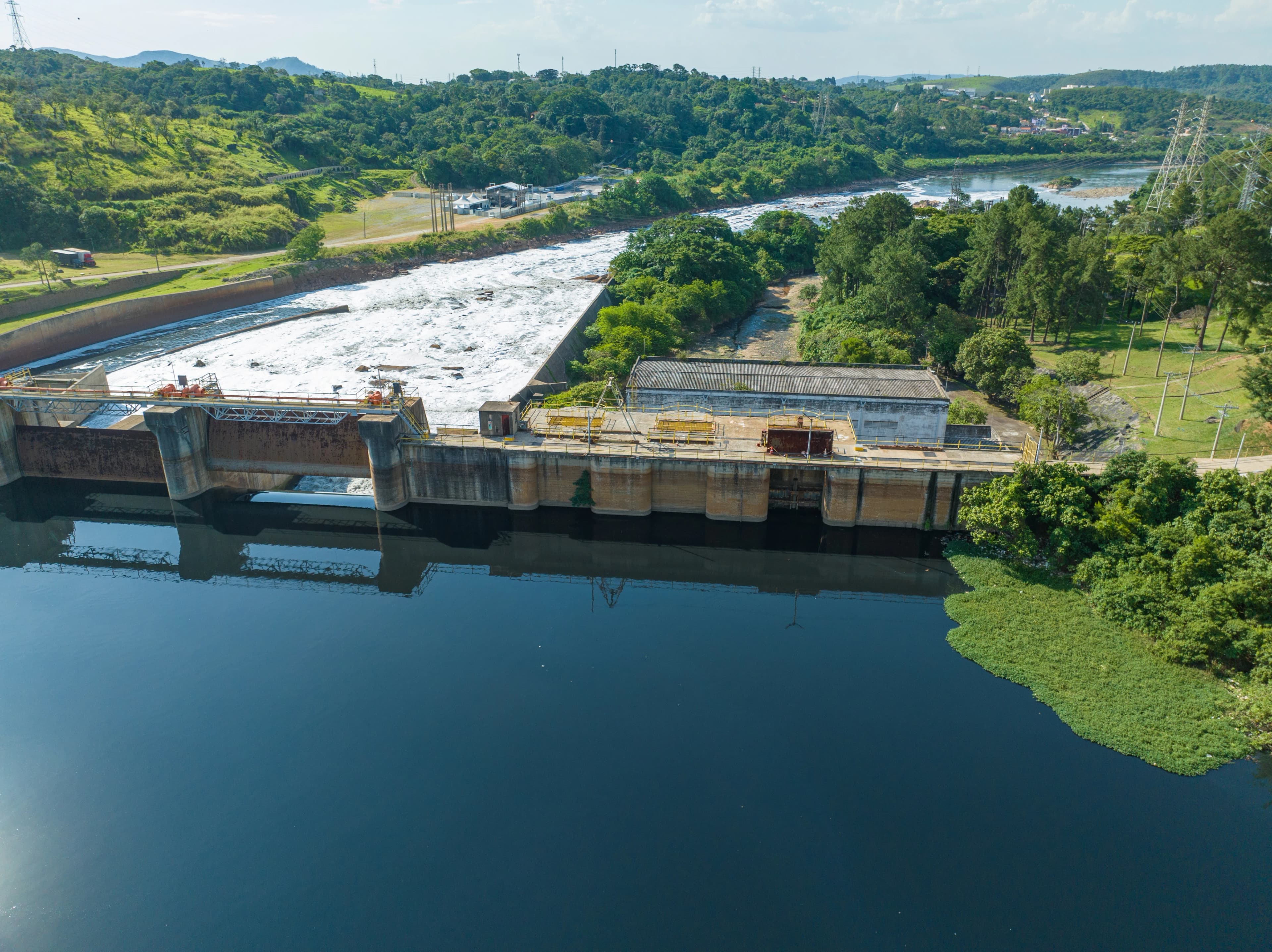 Construção da Barragem